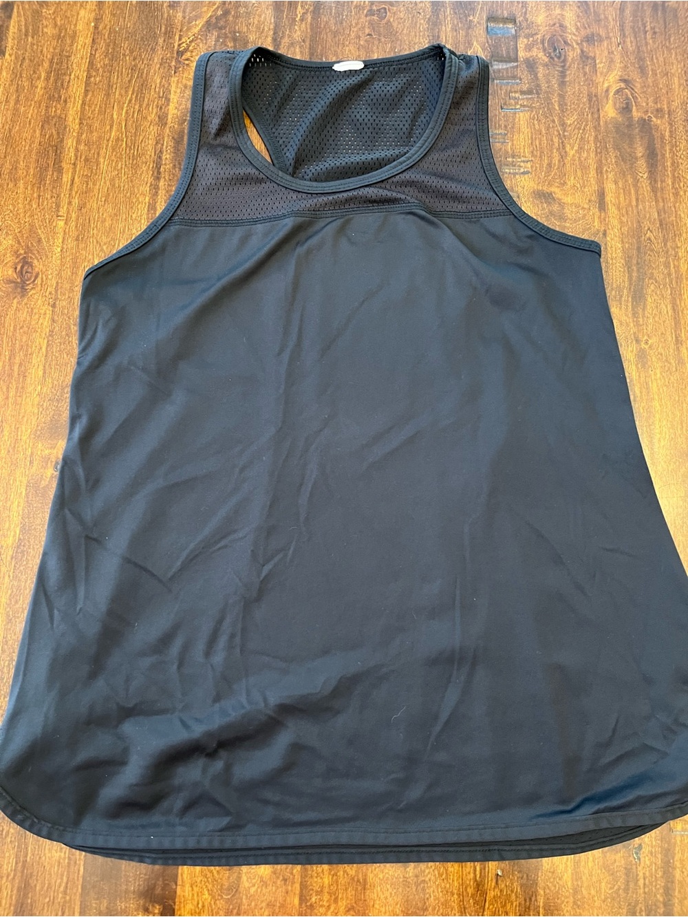 Champion Women’s Black Mesh Athletic Tank Top (M)